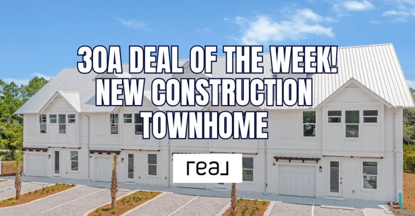 New Construction Townhome for Sale Near Blue Mountain Beach — Incredible Value on 30A